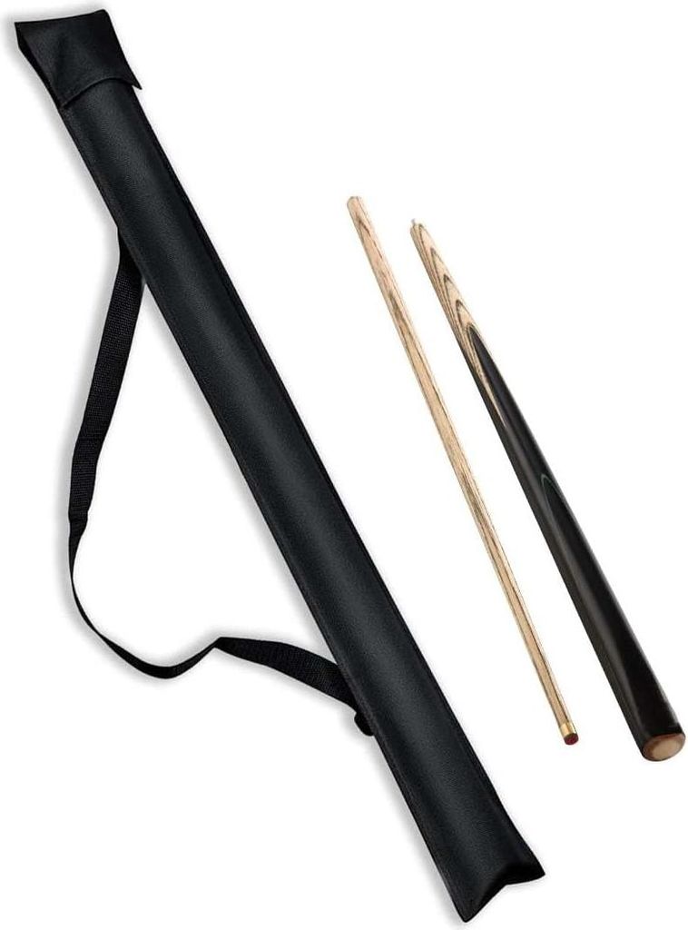 Schwimmbad-Cue Tasche Tragetasche - 1/2 Snooker Billardqueue-Tasche für tragbare Schwimmbad-Queues mit zusätzlichem Platz.