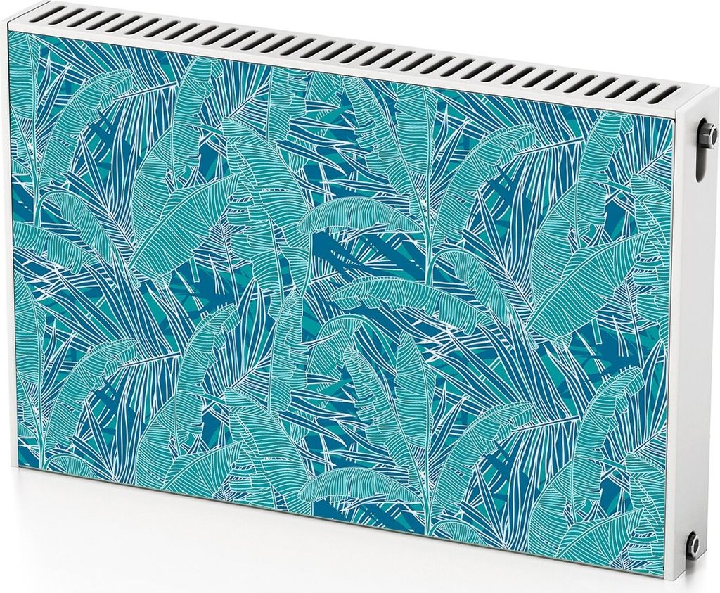Exotische Natur – Magnetische Heizkörperabdeckung – 90x60 cm – Magnet Heizkörperabdeckung – 3D Würfel – Heizkörperverkleidung – Mag...