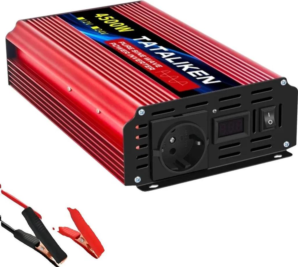 Onduleur 12V 220V 4500W : Évitez les Pannes de Courant en Site Isolé