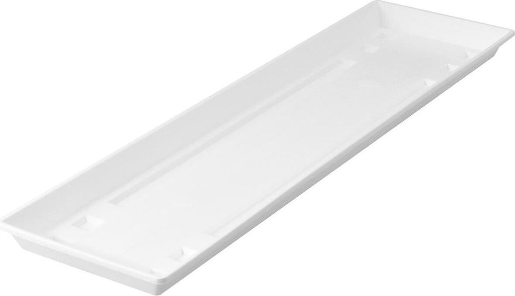 Geli Soucoupe pour caisse de balcon STANDARD blanc 60 cm - Image du produit 