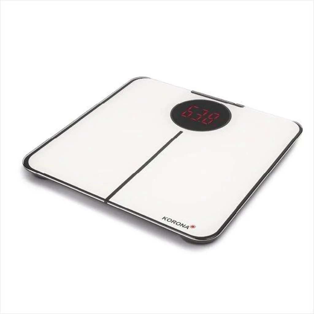 Pèse-personne digital rétroéclairé rouge avec écran géant LCD 180 kg