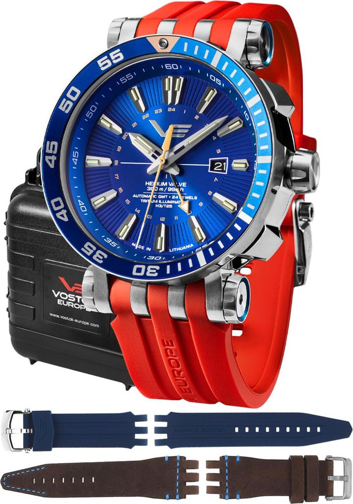 Vostok Europe NH34-575A716SR rote Uhr