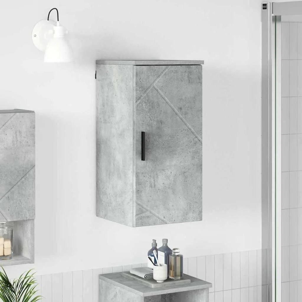 Mobiletto Sottolavabo Salvaspazio Grigio Cemento 30x61 cm | SYFAX Design - 3