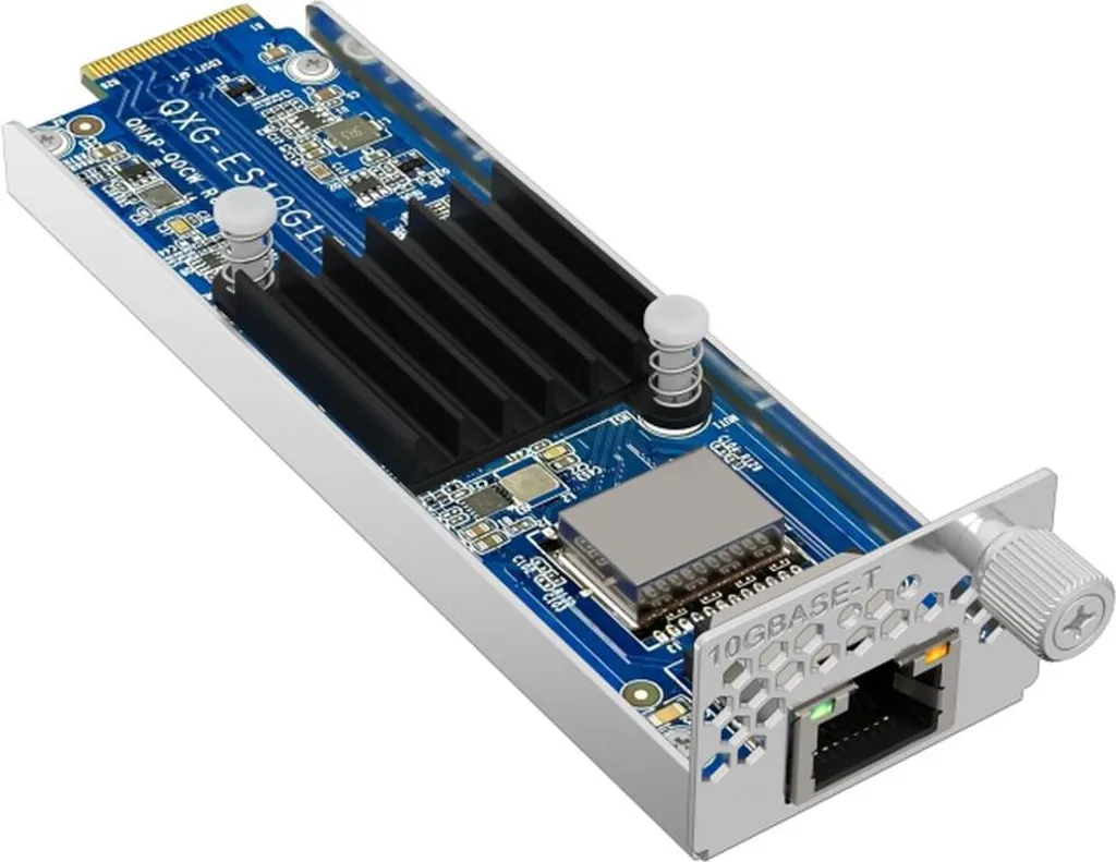 Adaptateur Réseau E1.S vers 10GbE QNAP QXG-ES10G1T pour Serveur NAS