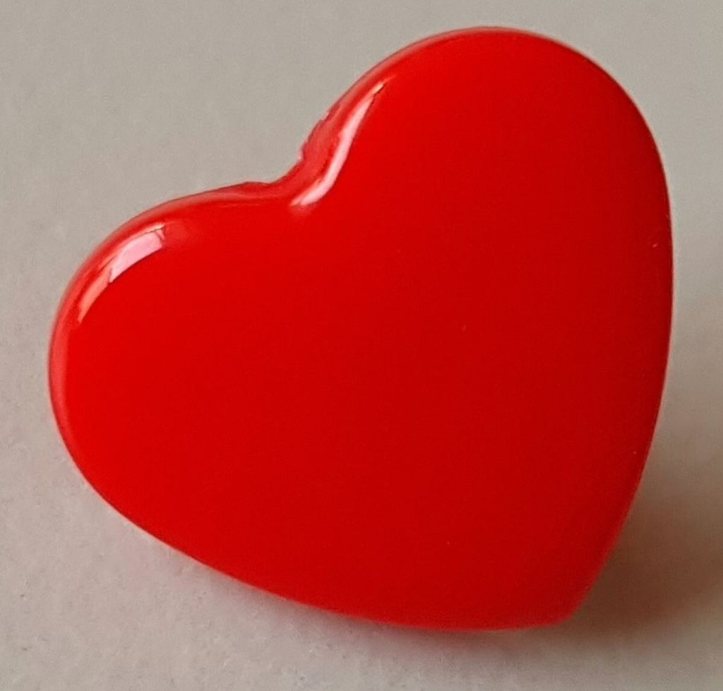 Snaps Druckknopf-Set, glänzend, Herzen : 100er Pack B1 Hellrot Packungsgröße: 100er Pack Snaps-Farben: B1 Hellrot