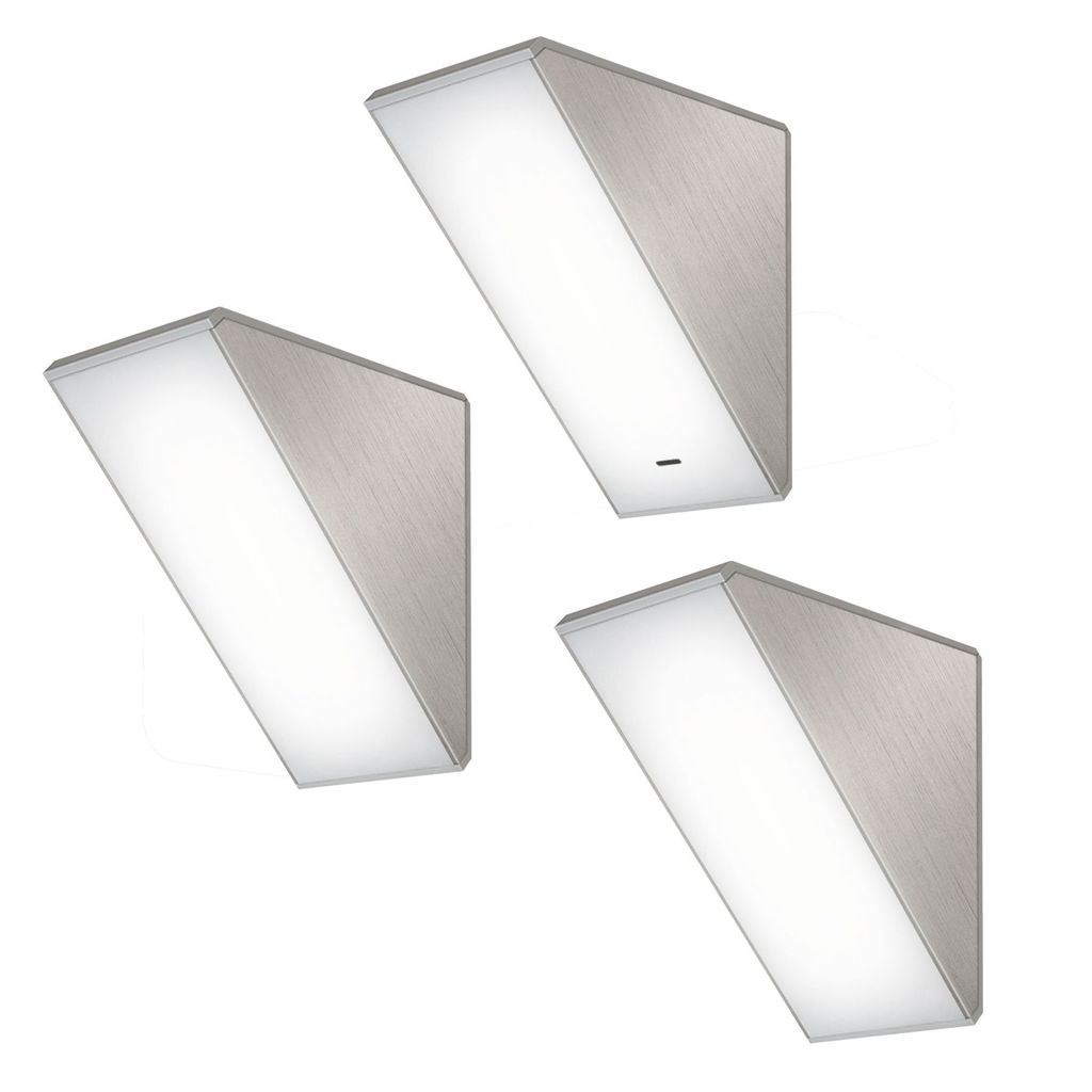 LED-Unterbauleuchte 3x4 W, Key 45 Küchenleuchte, Helligkeitsregelung