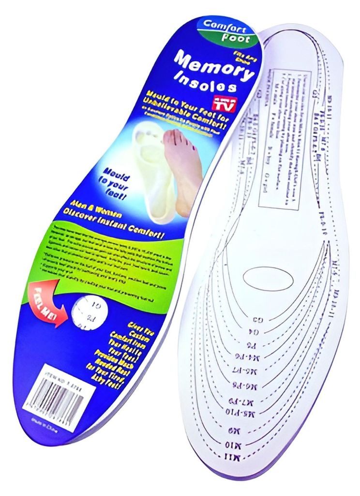 Semelles orthopédiques en mousse à mémoire de forme Image du produit 