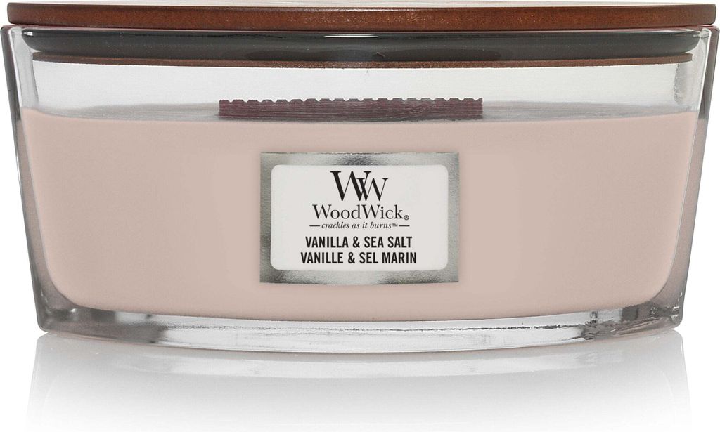 Woodwick Vanilla & Sea Salt Duftkerze 453,6 g