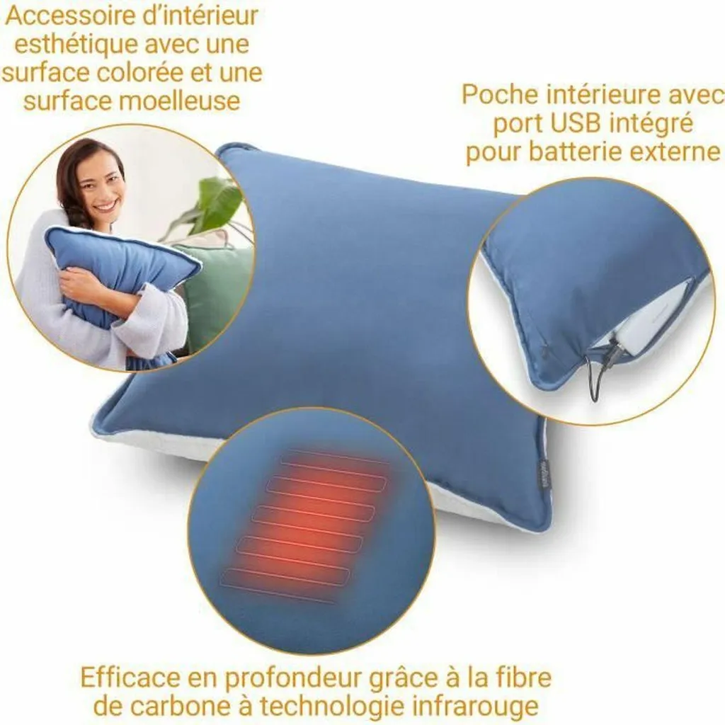 Coussin Électrique Multifonction Medisana HC 250 - Texture Douce 10W - 4
