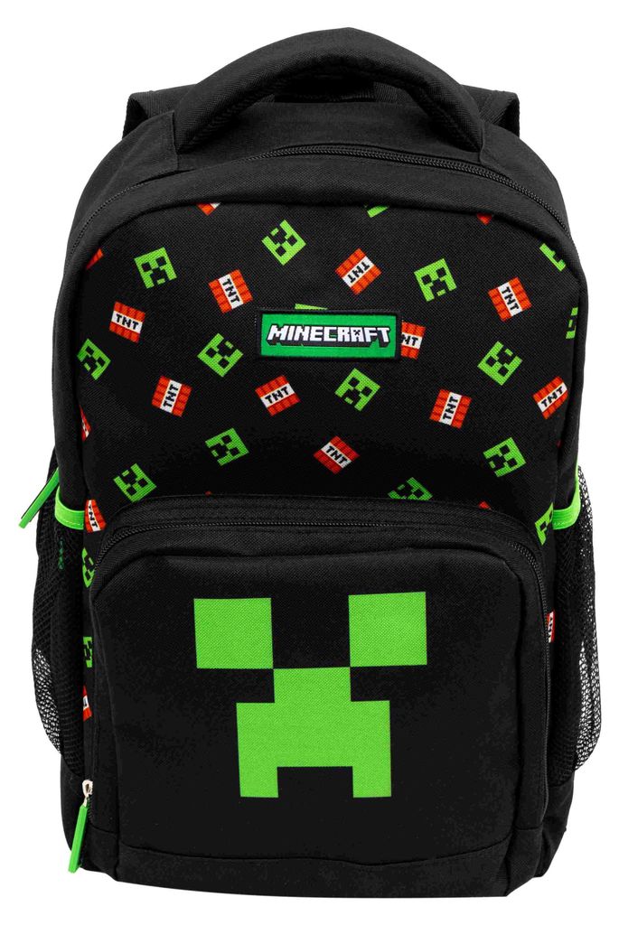 Plecak Minecraft TNT dla dzieci i młodzieży szkolny Zdjęcie produktu 