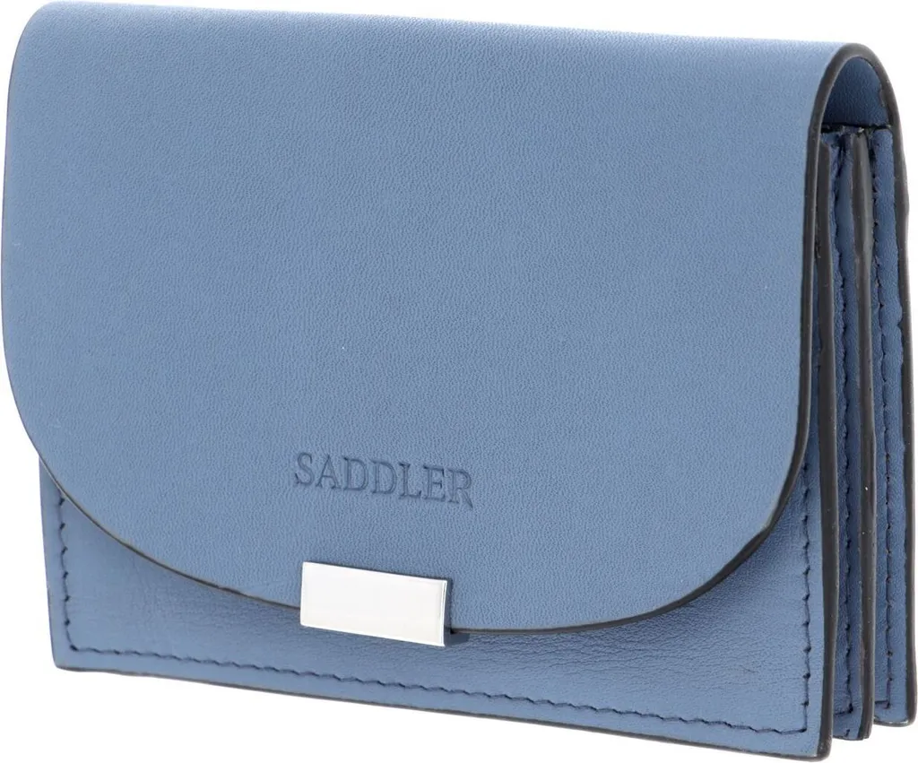 SADDLER Reneé Wallet Dustyblue: L'Accessorio in Pelle Definitivo