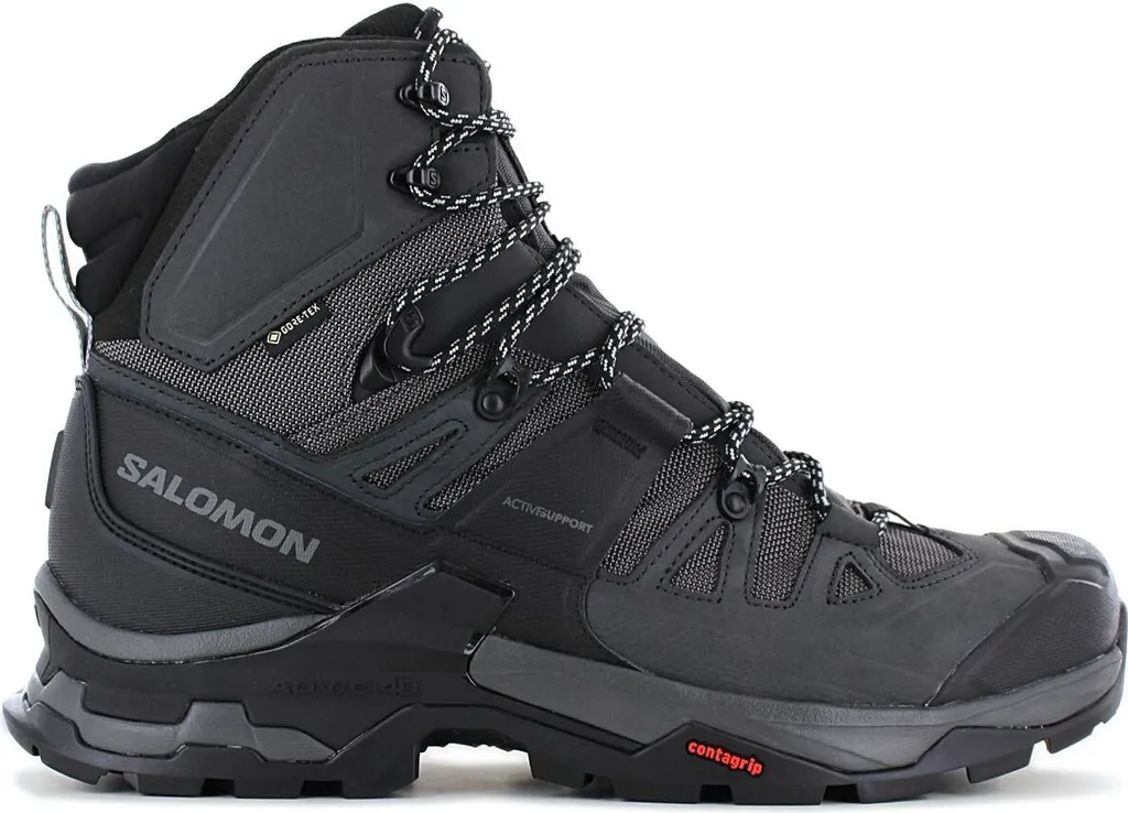 Salomon Quest 4D 4 GTX - Chaussures de Trek Idéales pour les Longs Sentiers