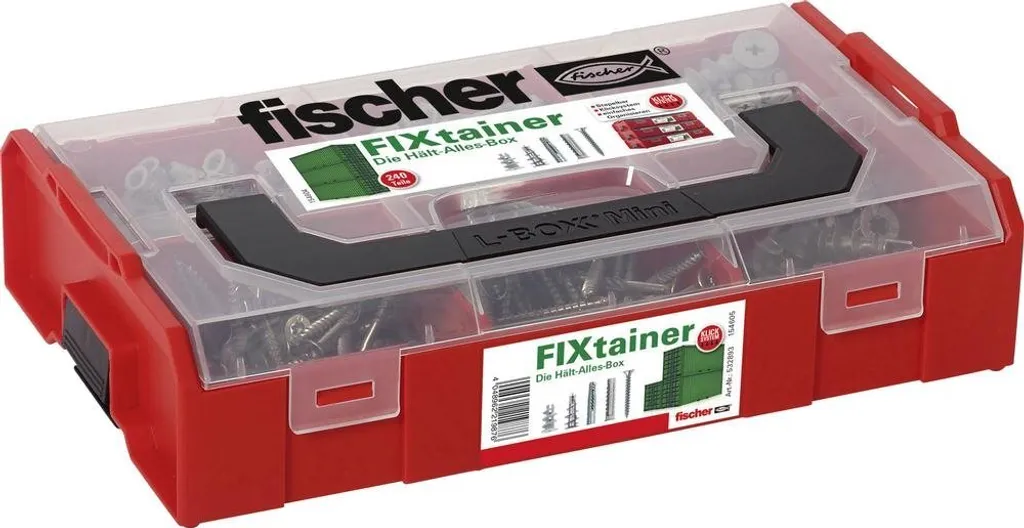 Fisher Price FIXtainer 175 Pièces avec Coffret de Rangement Modulaire