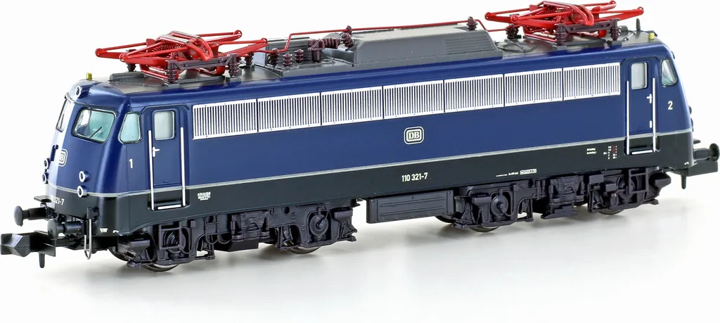Locomotive fiable N Hobbytrain H28017 BR 110 DB pour roulement fluide