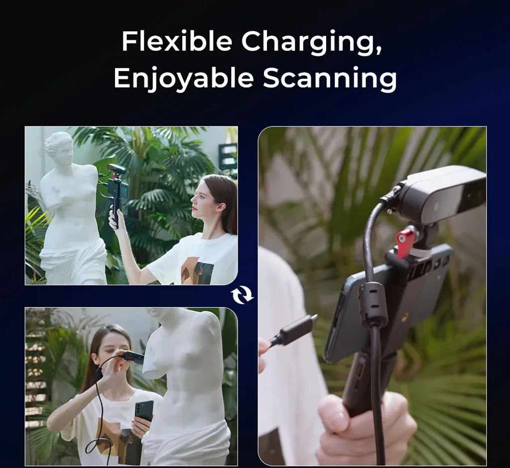 Scanner 3D pour Impression 3D Creality CR-Scan Ferret Modèle Rapide - 9