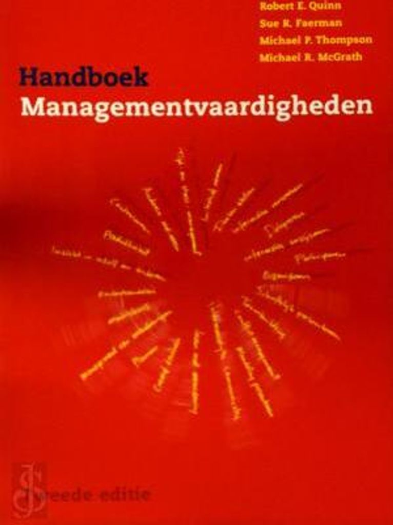 Handboek managementvaardigheden