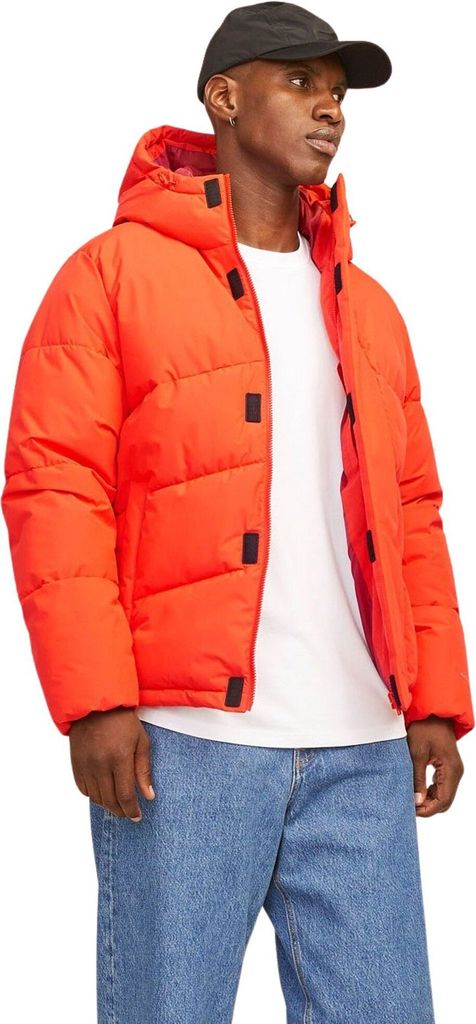 Jack Jones World Puffer Jacke Orange M Herren Orange M