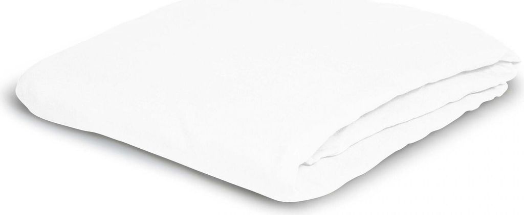 Irisette Kuschel-Jersey Betttuch Vesuv 0012 Farbe Farbe weiss 220 x 260 cm