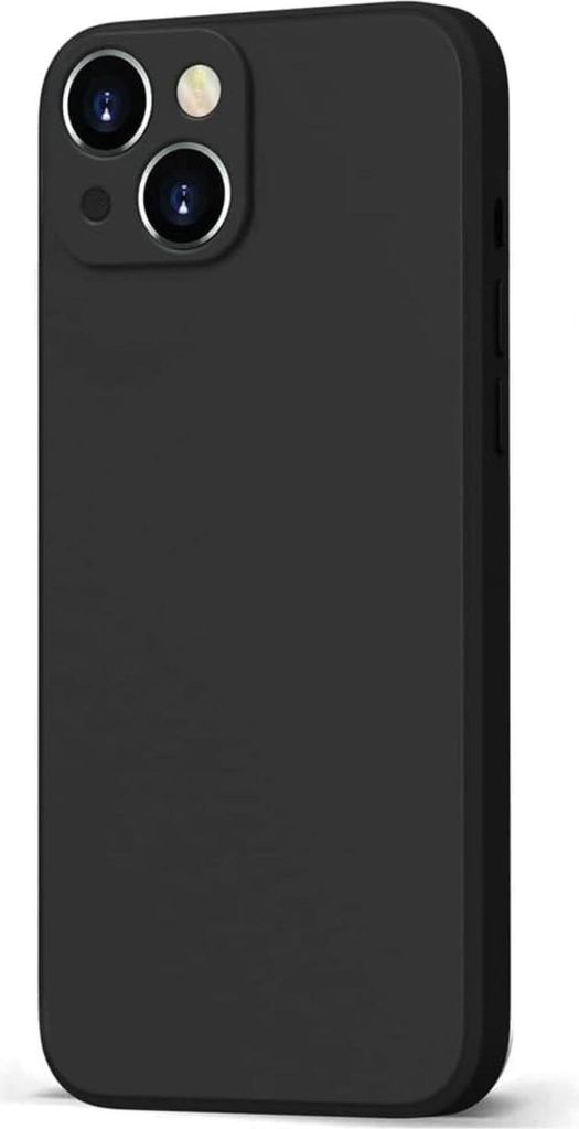 Lenuo TPU-Schutzhülle für iPhone 15, schwarz