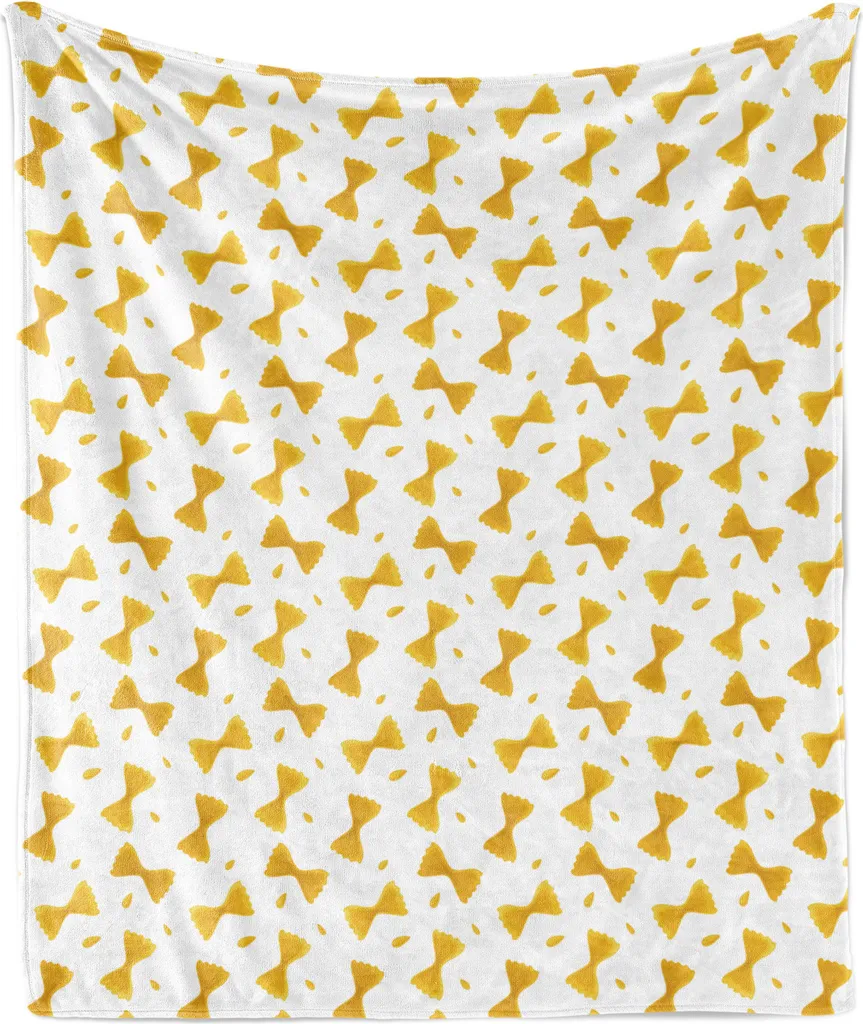 Coperta Flanella Pile ABAKUHAUS Farfalle 175x230cm - Morbidezza Premium