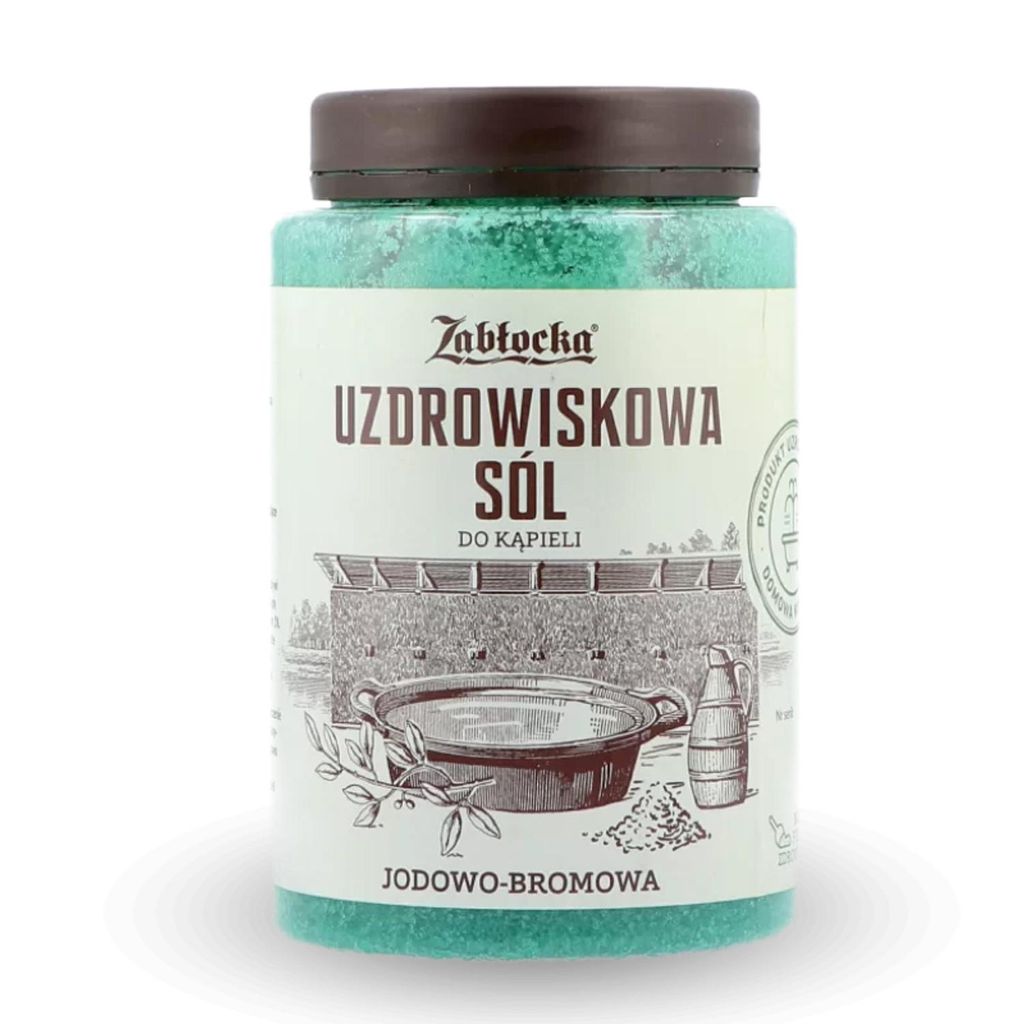 Badesalz Zablocka, Jod-Brom, für Bäder, 1,2kg