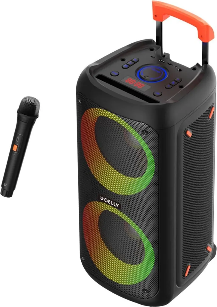 Enceinte Portable Idéale pour la Maison Celly 904209121 - Prise EU 220V
