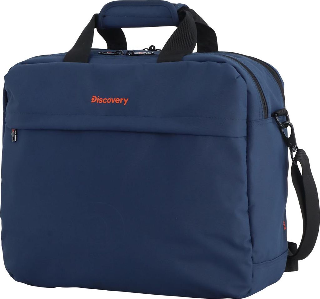 Marineblaue Laptoptasche Discovery GYSER 1208