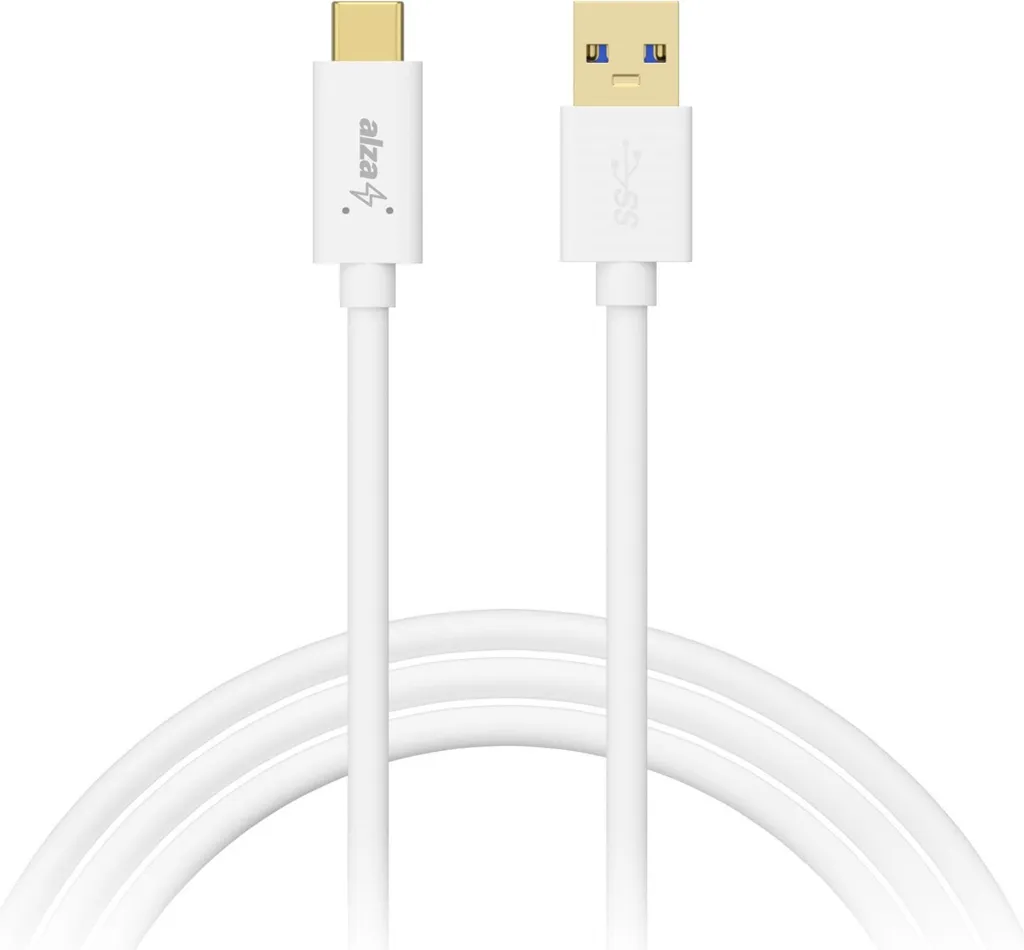 Câble USB-C Anti-Lenteur AlzaPower 5Gbps pour Transfert Rapide 1m - 2