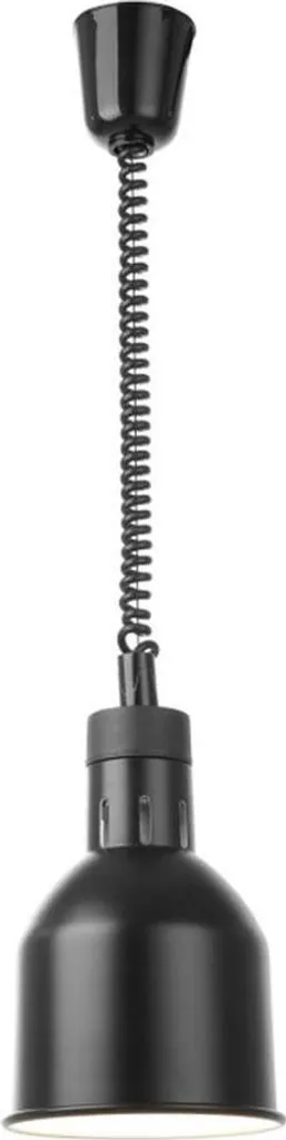 Évitez les plats froids avec la lampe infrarouge KBS noire de 175x250 mm