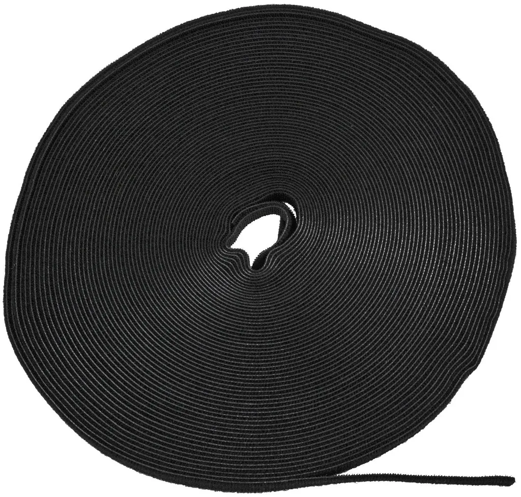 Radon Gripper Bande Velcro 10 mm Rouleau 25 m pour Câblage et Fixation