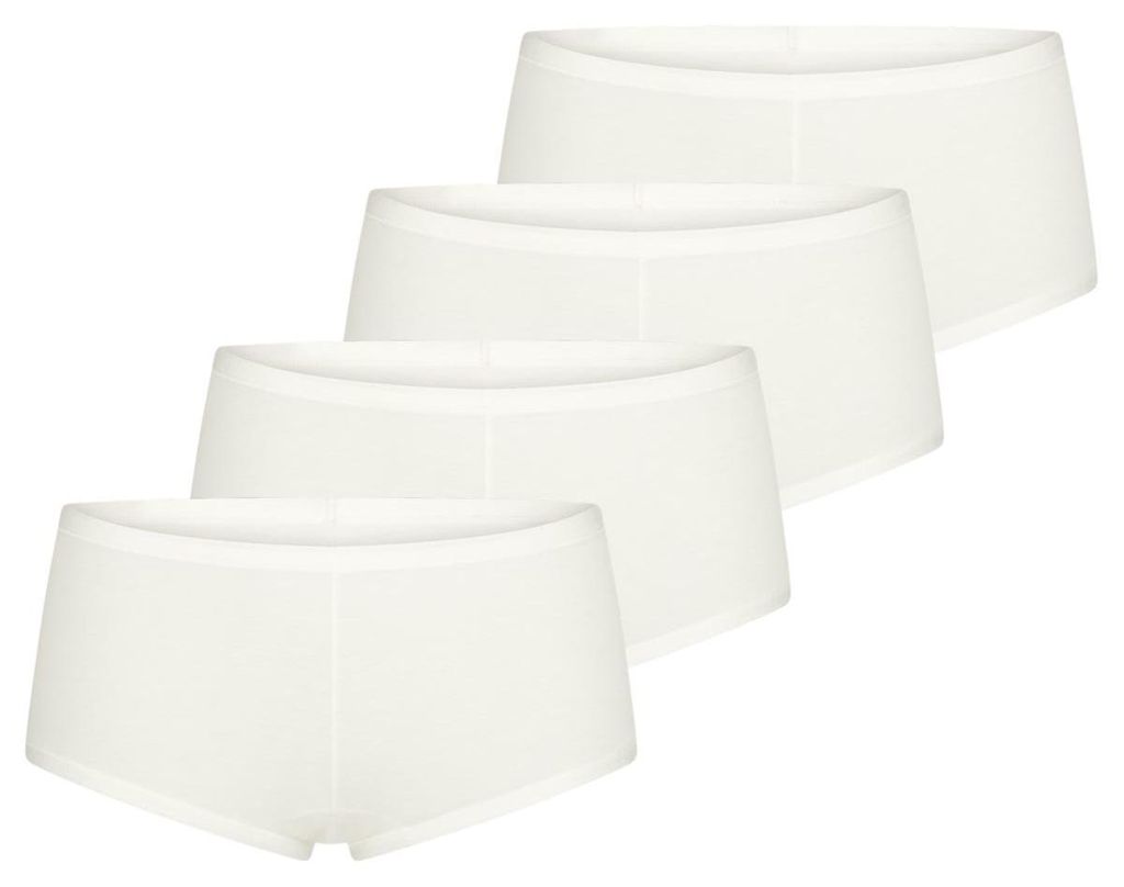 Schiesser 4er Pack Personal Fit Short Slip Atmungsaktiv und feuchtigkeitsregulierend, Ohne Seitennähte für hohen Komfort, Elastischer Single Jersey