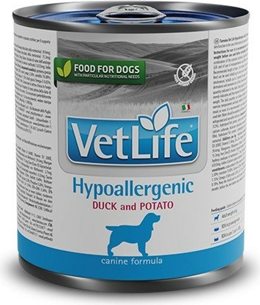 FARMINA Vet Life Hypoallergenic Pork & Potato - Nassfutter für Hunde - 300 g