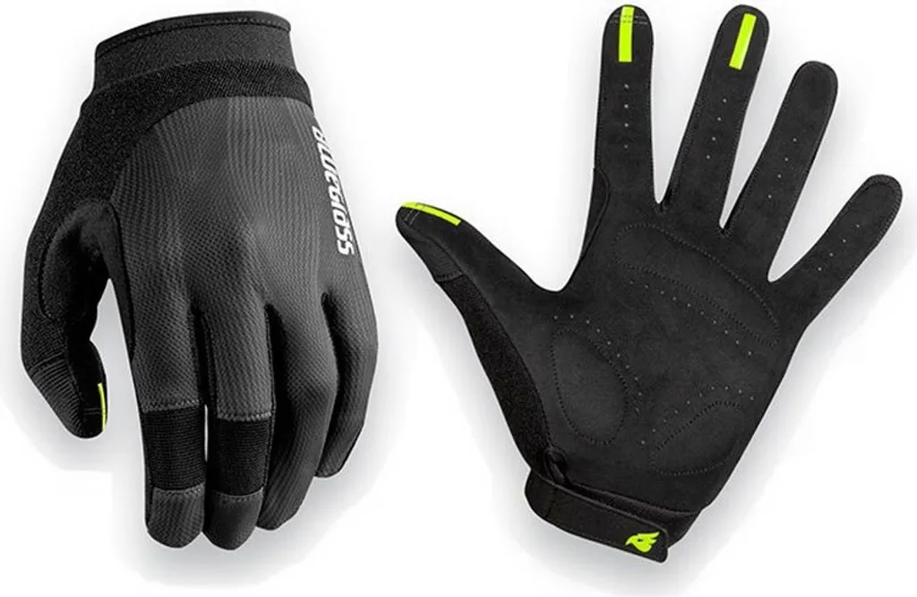 Gants Bluegrass React Noir XL - Gants VTT Performance avec Paume Fine