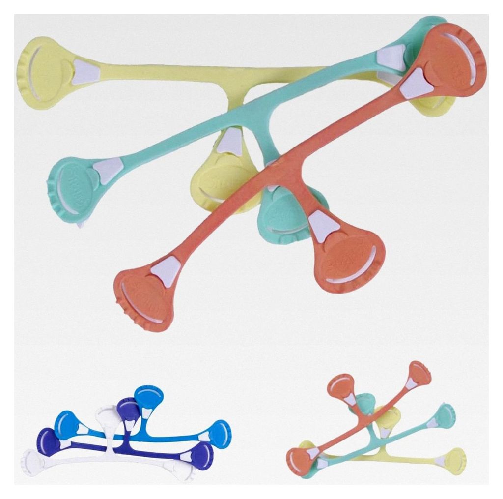 Windelklammer Snappi 3er Pack bunt gemischt 090195-00 (Multicolor)