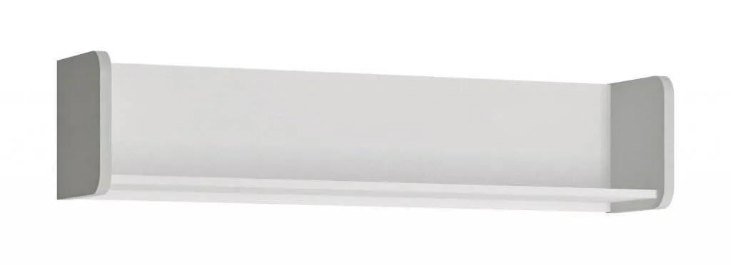 Étagère murale Flexi pour chambre d'enfant : rangement bois blanc 60cm