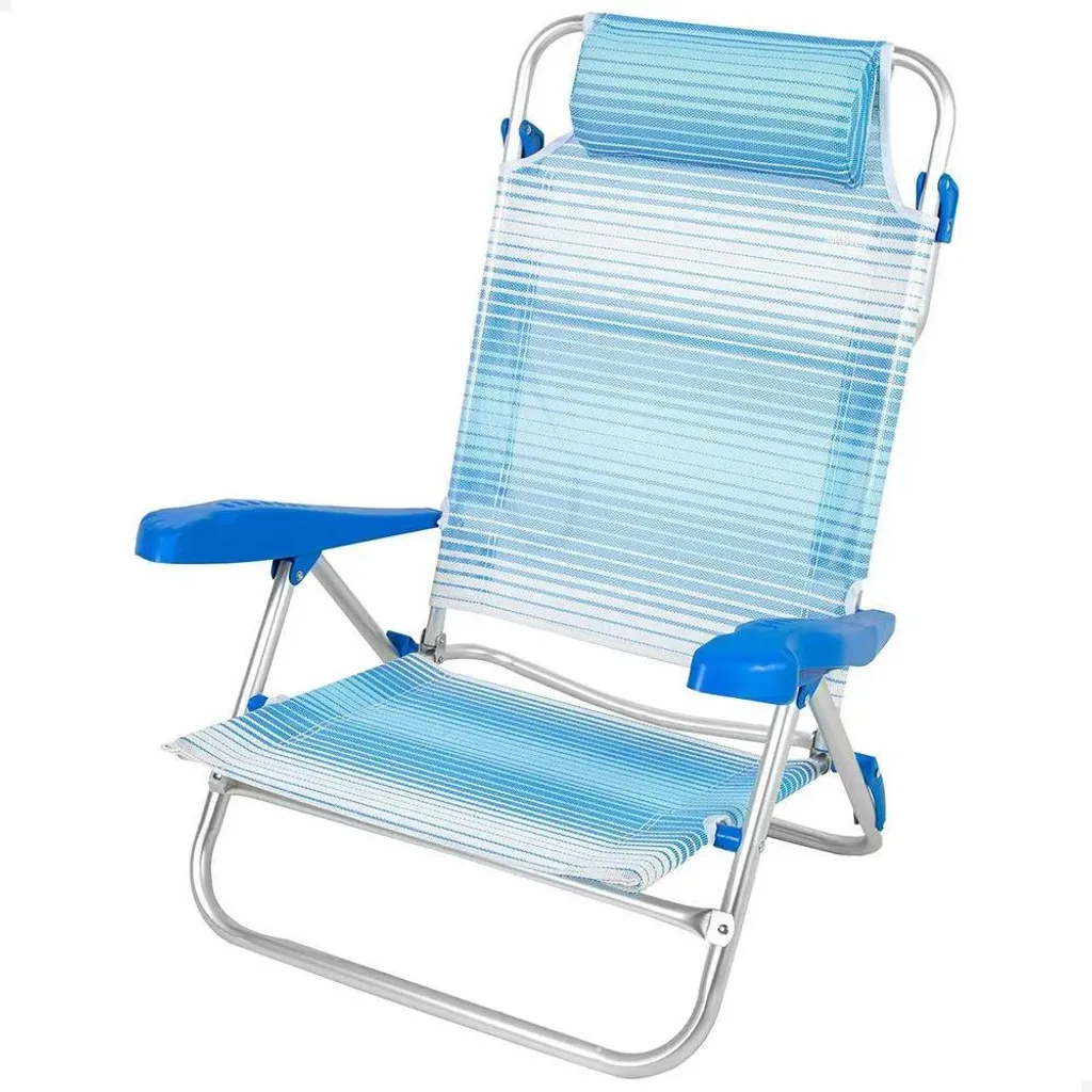Chaise de camping pour pique-nique Colorbaby - Pliable et rembourrée XL