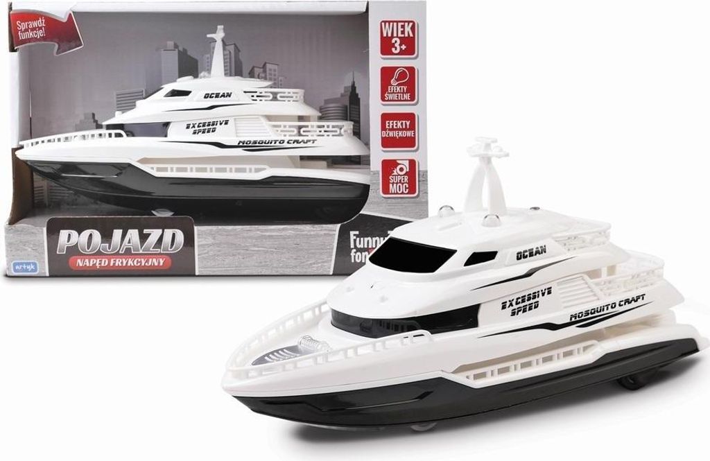 Čln Toys for Boys s trením poháňaním – Artyk Obrázok produktu 