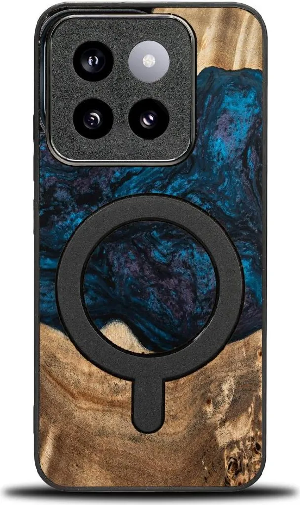 Custodia Ecosostenibile Xiaomi 14T Pro Bewood Neptune Legno e Resina