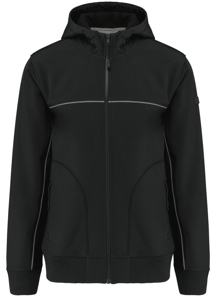 WK. Designed To Work 3-lagiger Uni-Softshell-Blouson