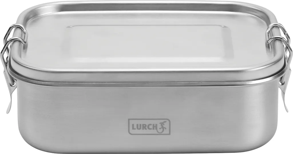 Boîte alimentaire inox 800ml Lurch Snap - Finies les fuites dans le sac