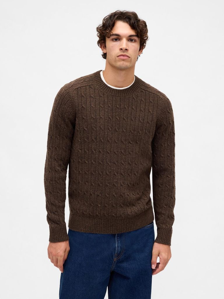 Pletený svetr GAP z merino vlny, velikost XL Obrázek produktu 