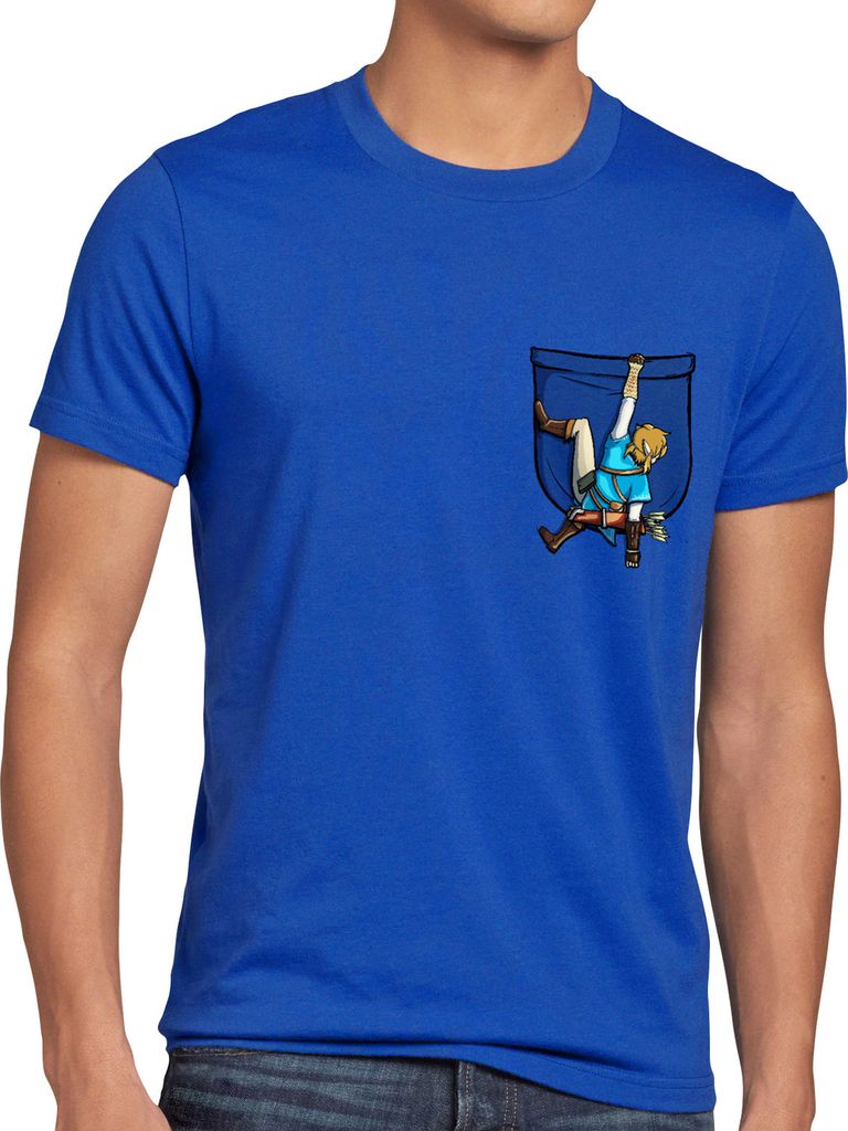 A.N.T. Wild Link Herren T-Shirt gamer hemdtasche
