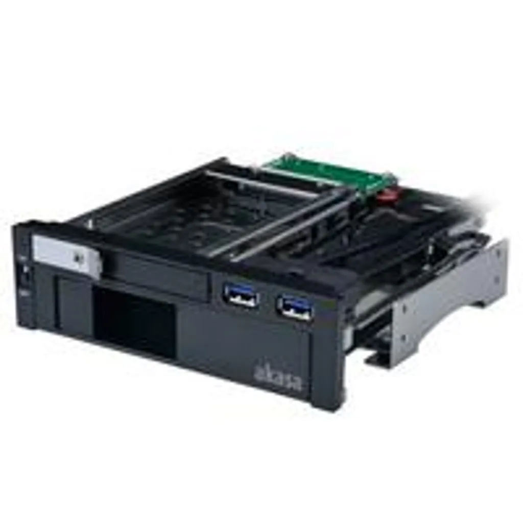 Installer un SSD et HDD en Baie 5.25 avec le Rack Akasa Lokstor M51