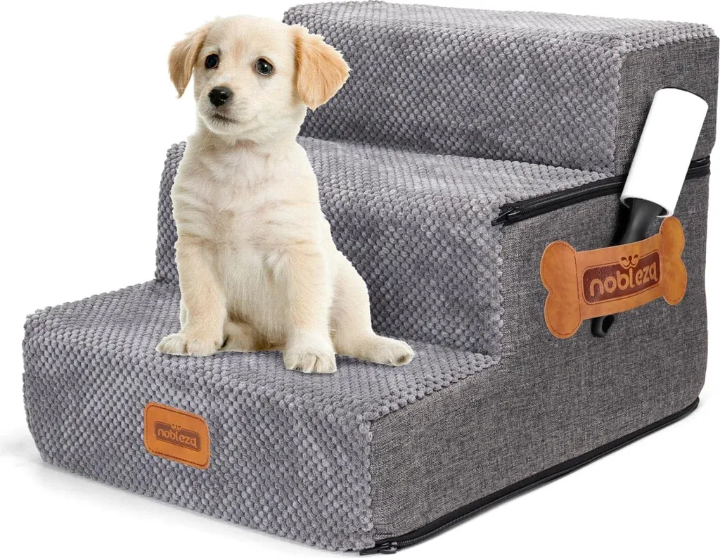 Escalier pour petit chien Nobleza - Aide à la montée lit et canapé