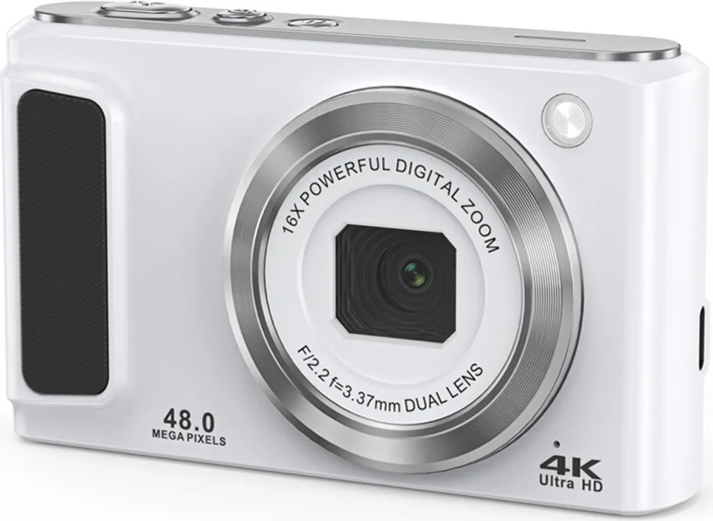 Fotocamera DC308 48MP Bianco - Vlogging Camera con SD 32GB - 2