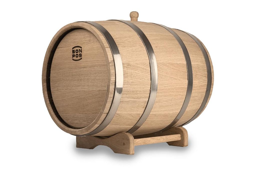 Eikenhouten vat 30 L zonder kraan voor wijn en distillaten Productafbeelding 