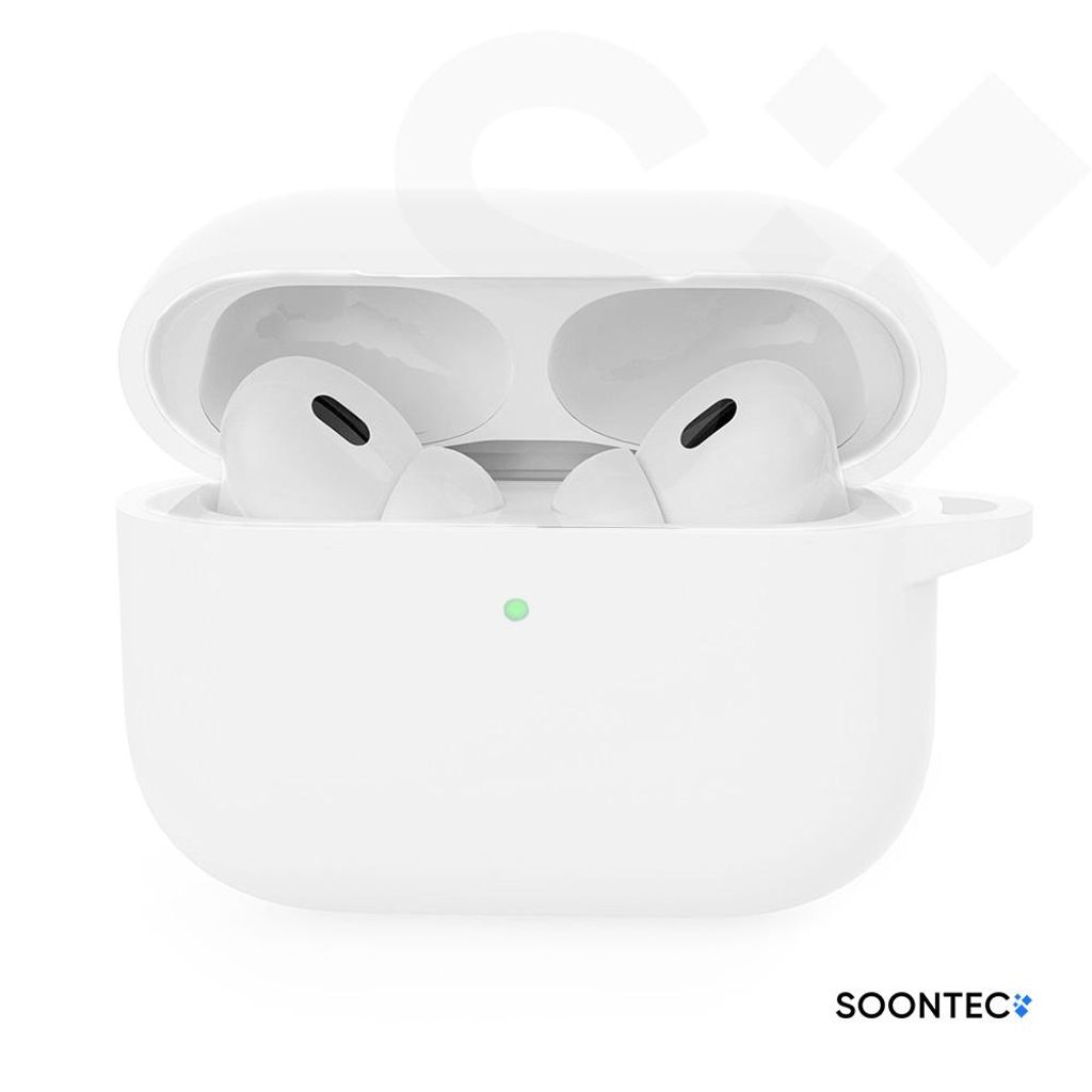 SOONTEC Kopfhörer-Schutzhülle Weiß SOONTEC Hülle für AirPods Pro 3. Generation Case