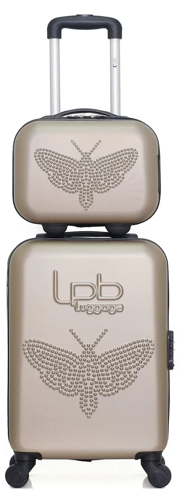 LPB LUGGAGE Set de 2 Valises FRANCETTE-H 50 cm Rigides à 4 Roues