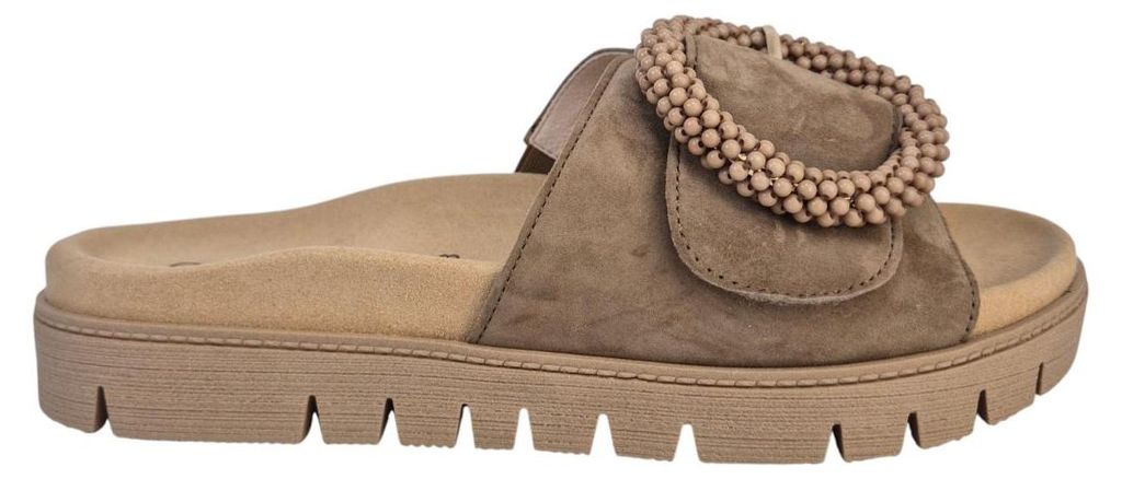Gabor Chevreau peanut Pantolette Braun : 38 Produktbild 