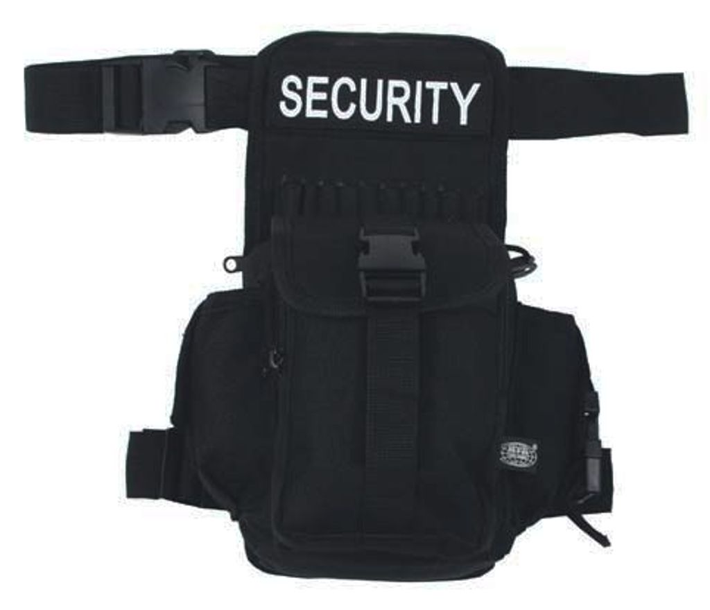 MFH Hüft-, Oberschenkeltasche,SECURITY, schwarz Produktbild 